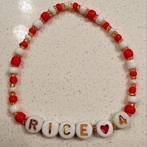 Custom Rashee Rice Kansas City Chiefs Bracelet